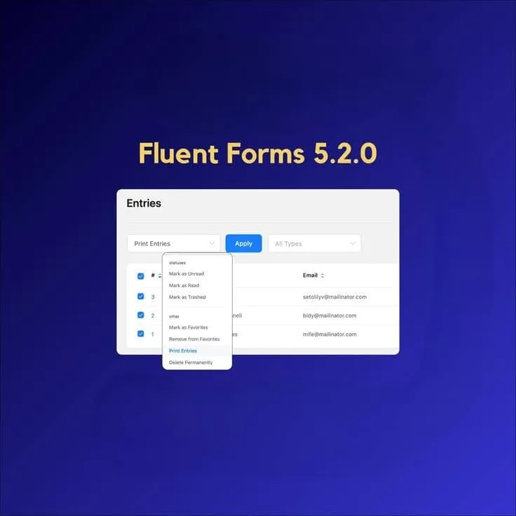  Fluent Forms و Gravity Forms 